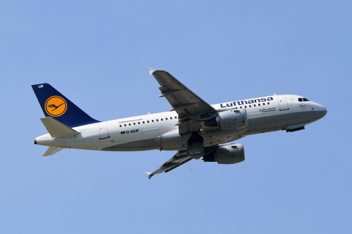 D-AILW Lufthansa Airbus A319-114  Donaueschingen   , MUC , 03.06.2017