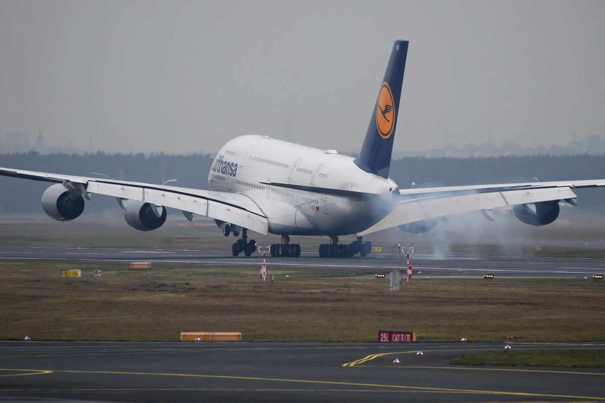 D-AIMD Lufthansa Airbus A380-841 “Berlin” , FRA , 06.12.2017
