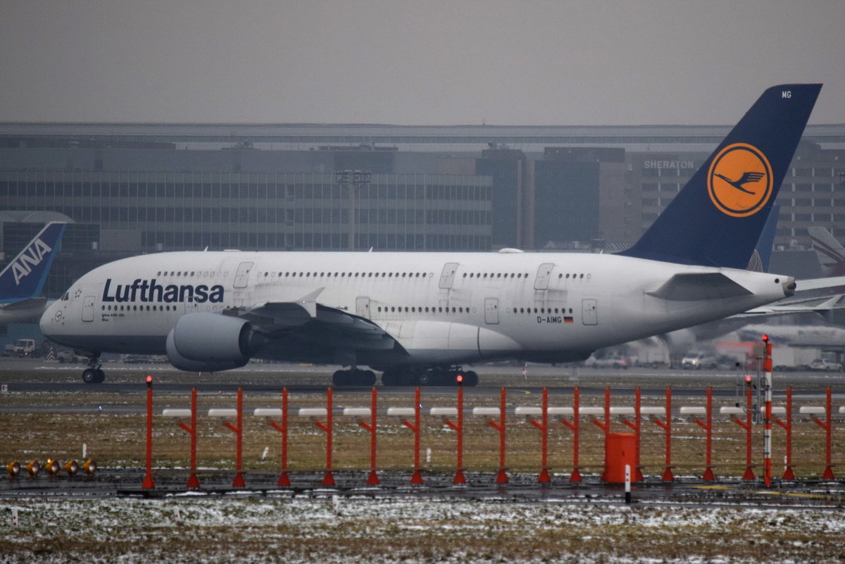 D-AIMG Lufthansa Airbus A380-841  Wien   , FRA , 04.12.2017