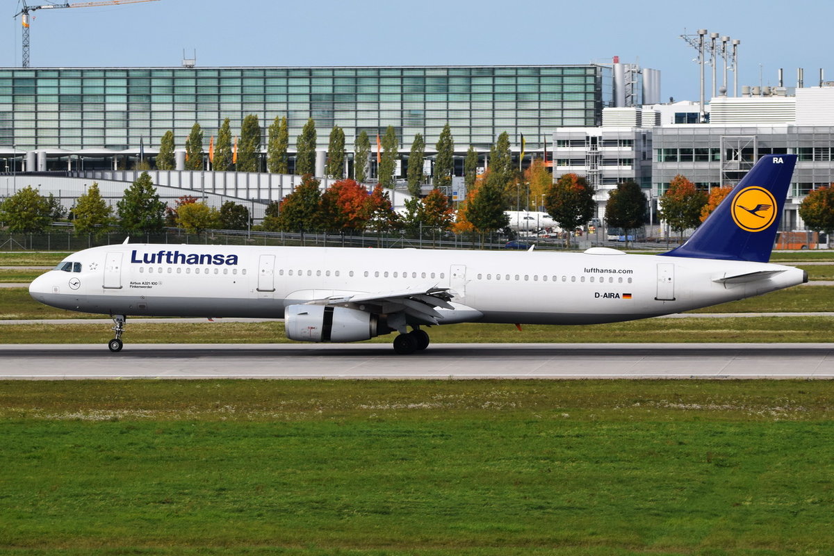 D-AIRA Lufthansa Airbus A321-131 (Finkenwerder)  , MUC , 02.10.2017