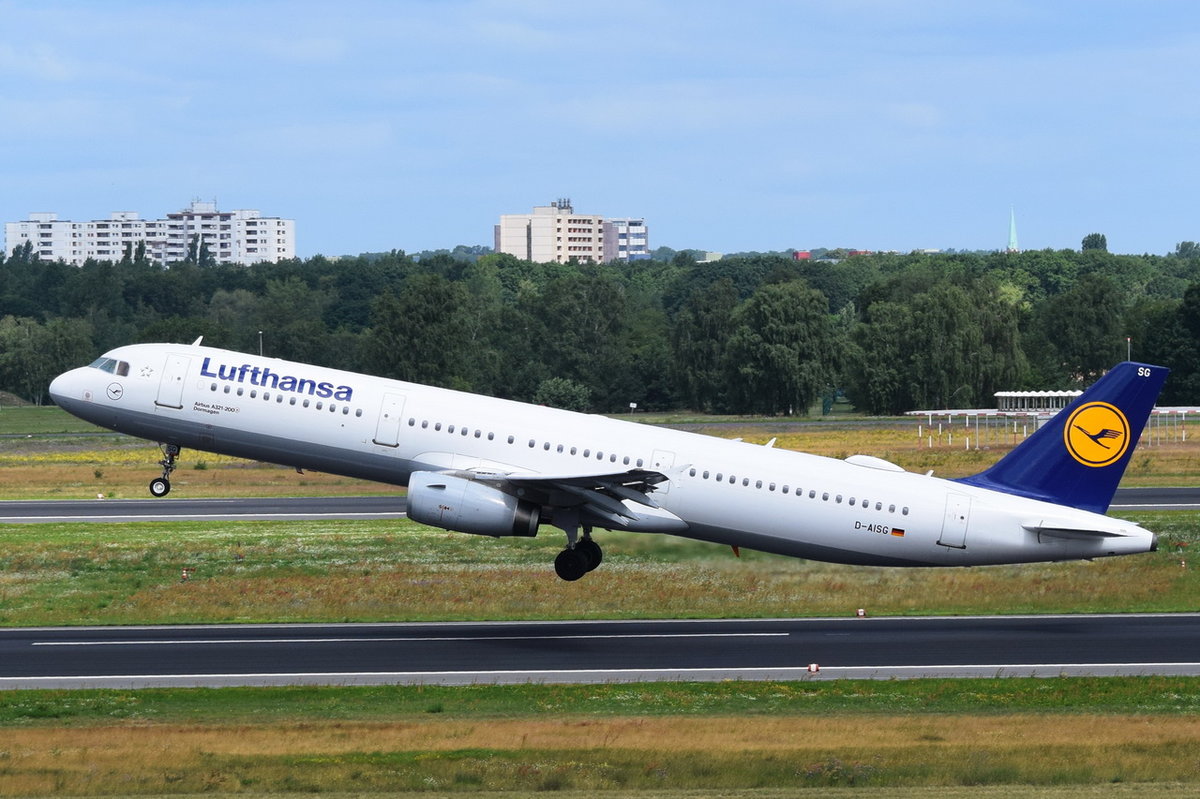 D-AISG Lufthansa Airbus A321-231  Dormagen   , TXL , 13.07.2017