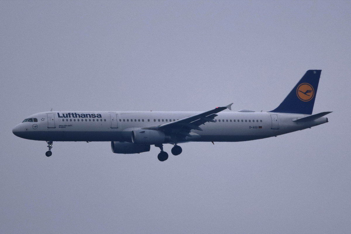 D-AISI Lufthansa Airbus A321-231  Burgheim   , FRA , 06.12.2017