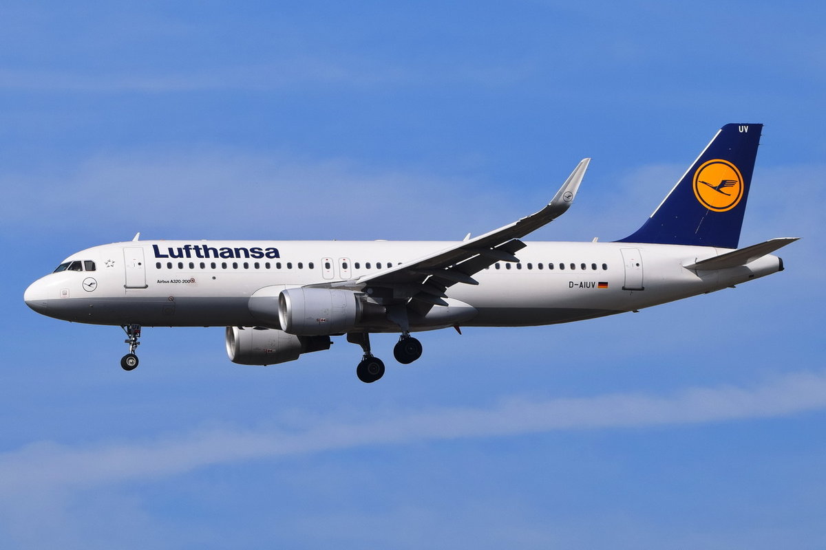 D-AIUV Lufthansa Airbus A320-214(WL) , MUC , 30.03.2019