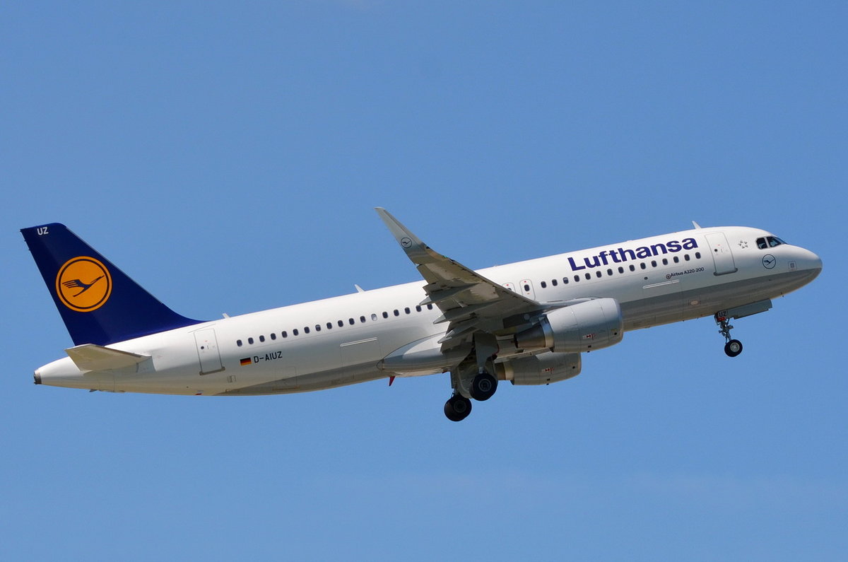 D-AIUZ Lufthansa Airbus A320-214(WL)  , MUC , 18.06.2017