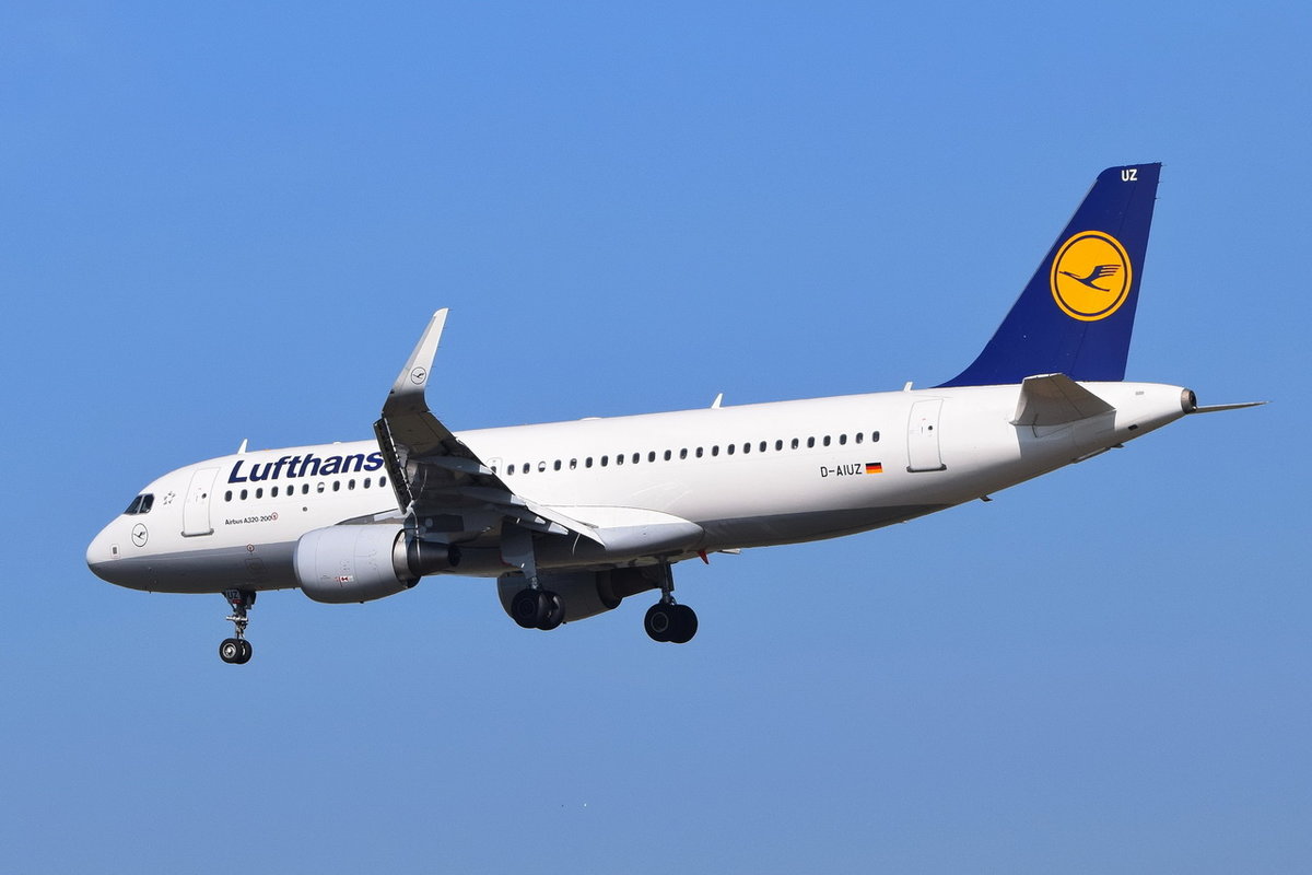 D-AIUZ Lufthansa Airbus A320-214(WL) , MUC , 30.03.2019