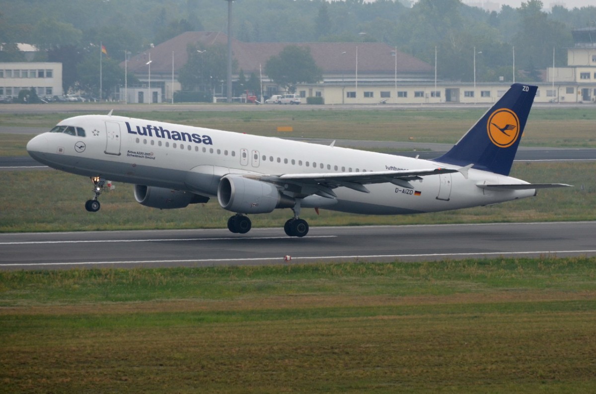 D-AIZD Lufthansa Airbus A320-214    gestartet in Tegel am 30.07.2014