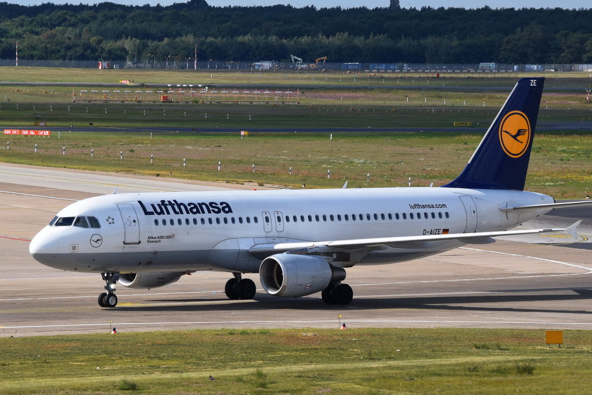 D-AIZE Lufthansa Airbus A320-214 (Eisenach)  , TXL , 22.09.2017