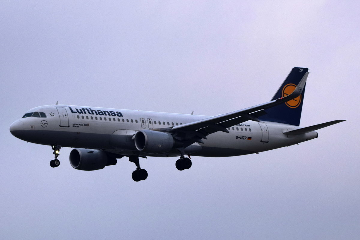 D-AIZP Lufthansa Airbus A320-214(WL)  Plauen   , FRA , 07.12.2017