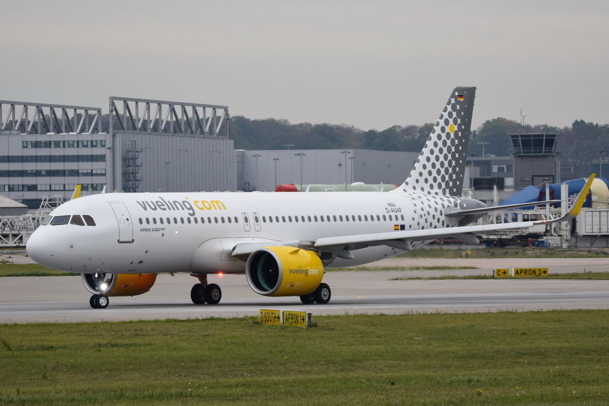 D-AUAF Vueling Airbus A320-271N  ,  EC-NAX , MSN 8584  , XFW , 01.10.2018