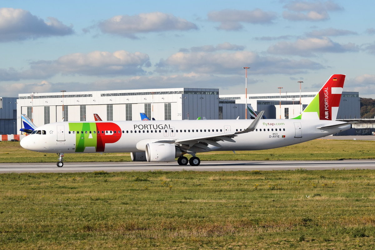 D-AVYE TAP - Air Portugal Airbus A321-251NX , CS-TJO , (MSN 8923) , XFW , 30.10.2019