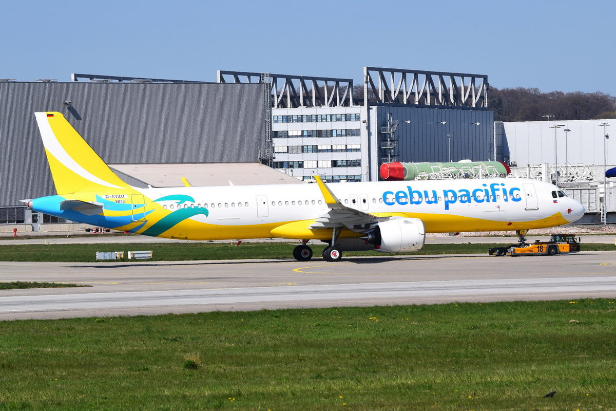 D-AVZU  Cebu Pacific Airlines  Airbus A321-271NX , RP-C4119 , MSN 8878 , 15.04.2019 , XFW