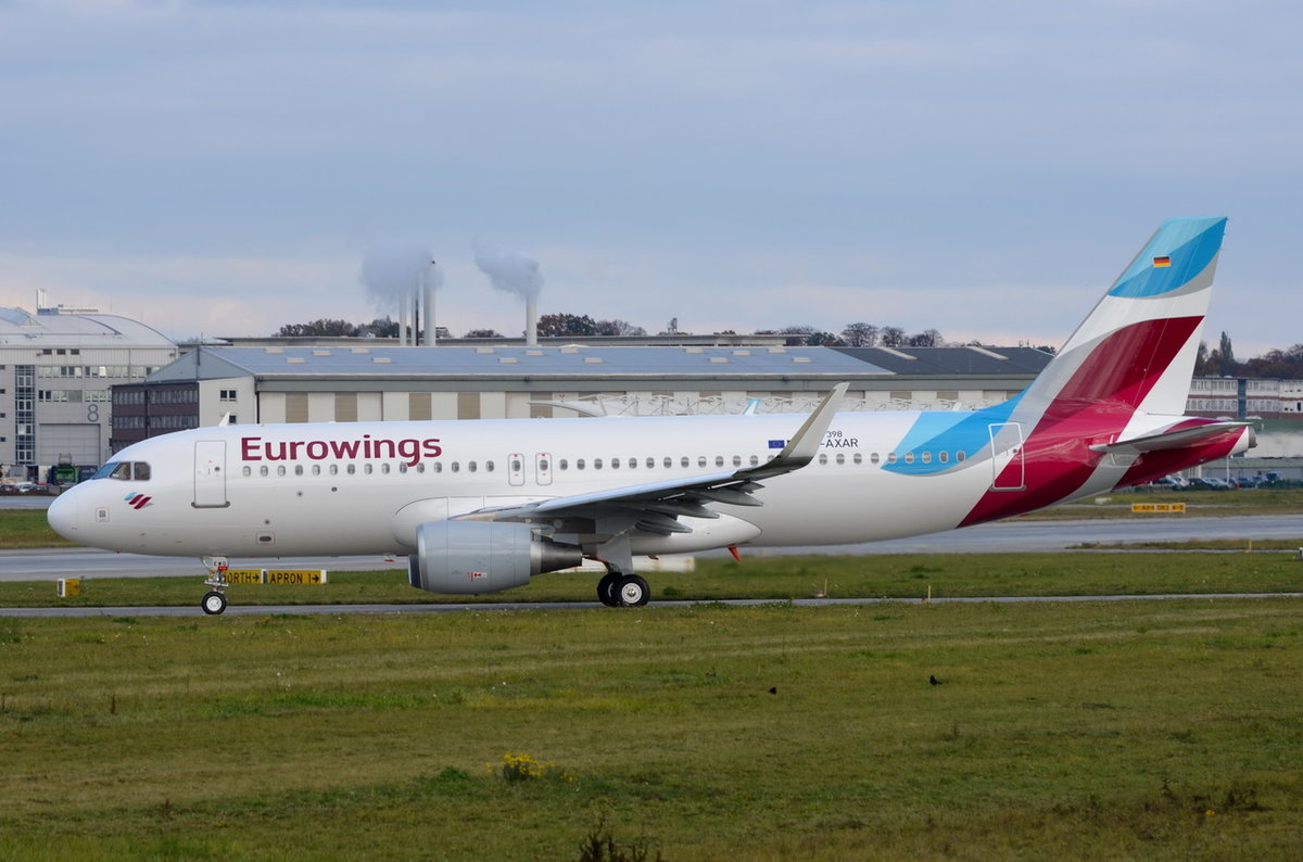 D-AXAR  Eurowings  Airbus A320-214(WL)  , D-AEWQ , c/n 7398  , XFW  ,  07.11.2016