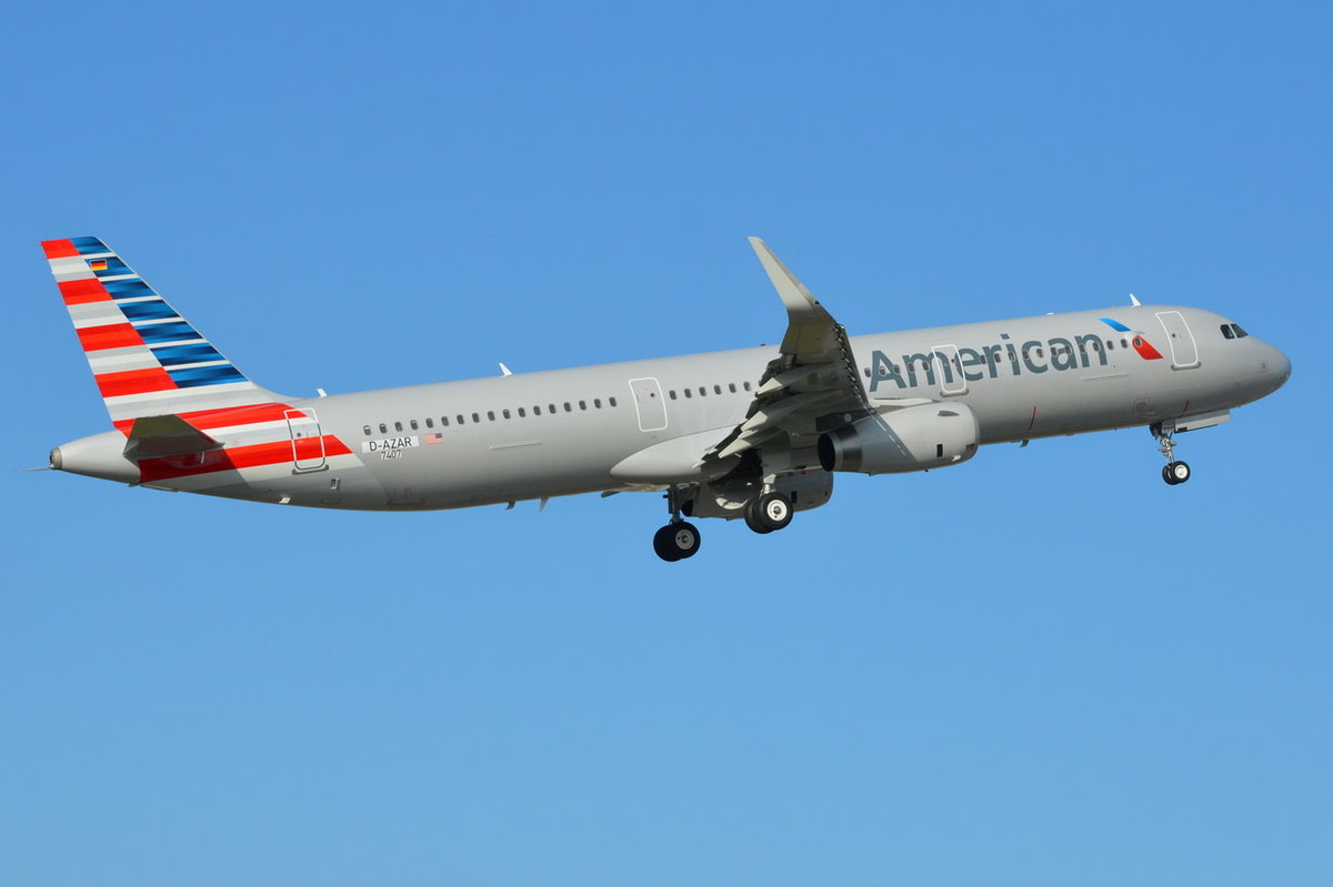 D-AZAR American Airlines Airbus A321-231(WL) , N994AN ,c/n 7407 , XFW , 07.11.2016