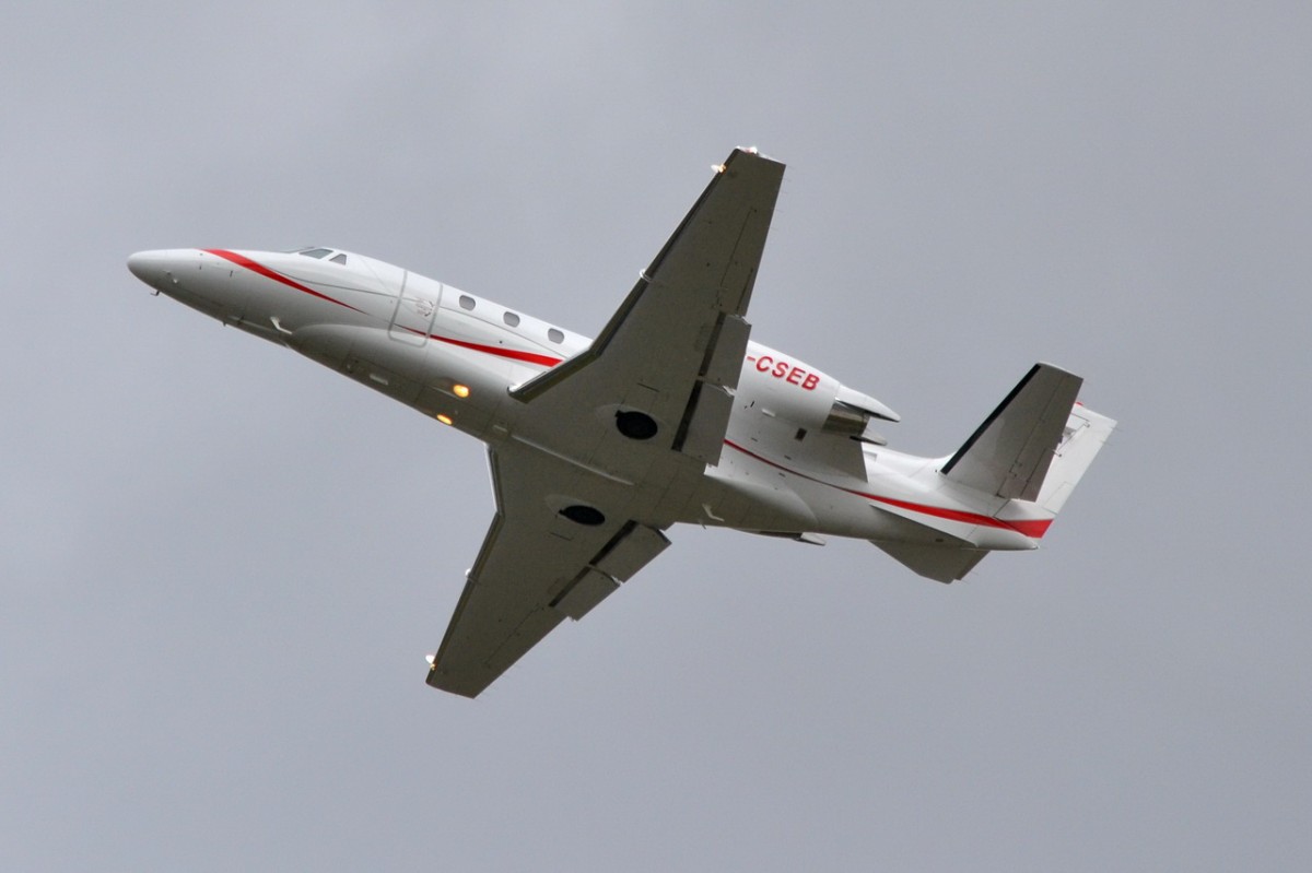 D-CSEB Würth Aviation Cessna 560XL Citation XLS Plus   gestartet in Tegel 09.03.2014