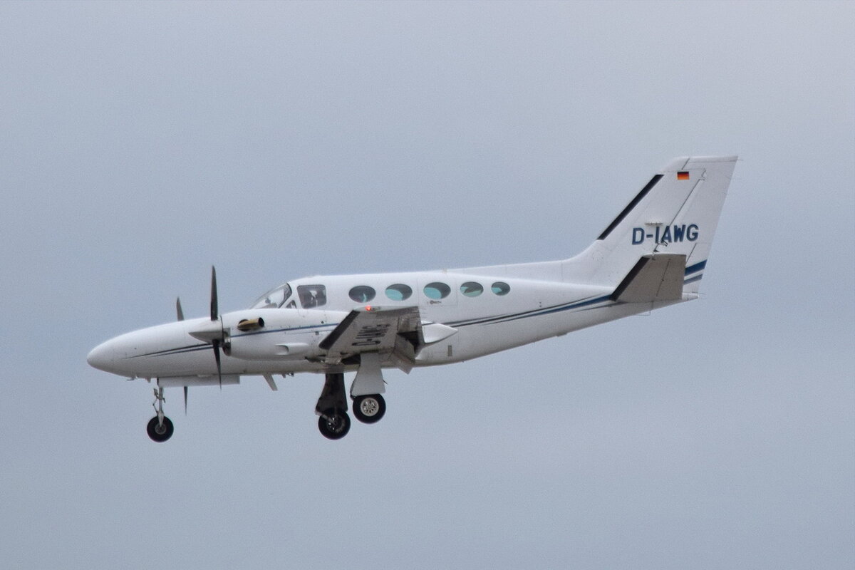 D-IAWG , Aerowest , Cessna 425 Conquest I , 28.08.2021 , Berlin-Brandenburg  Willy Brandt  , BER , 
