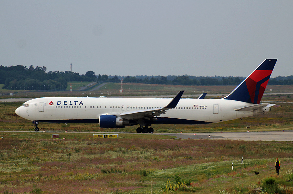 Delta Airlines, Boeing B 767-332(ER), N181DN, BER, 23.07.2023