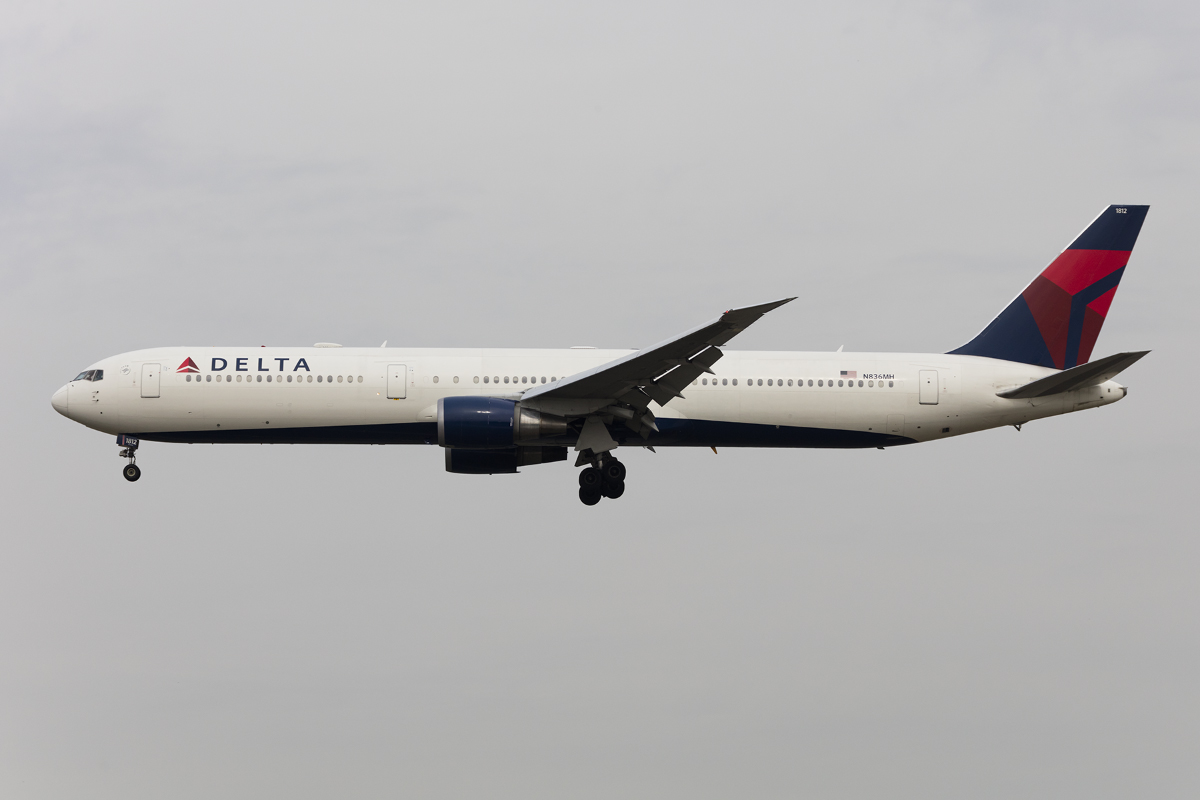 Delta Airlines, N836MH, Boeing, B767-432ER, 01.04.2017, FRA, Frankfurt, Germany 

