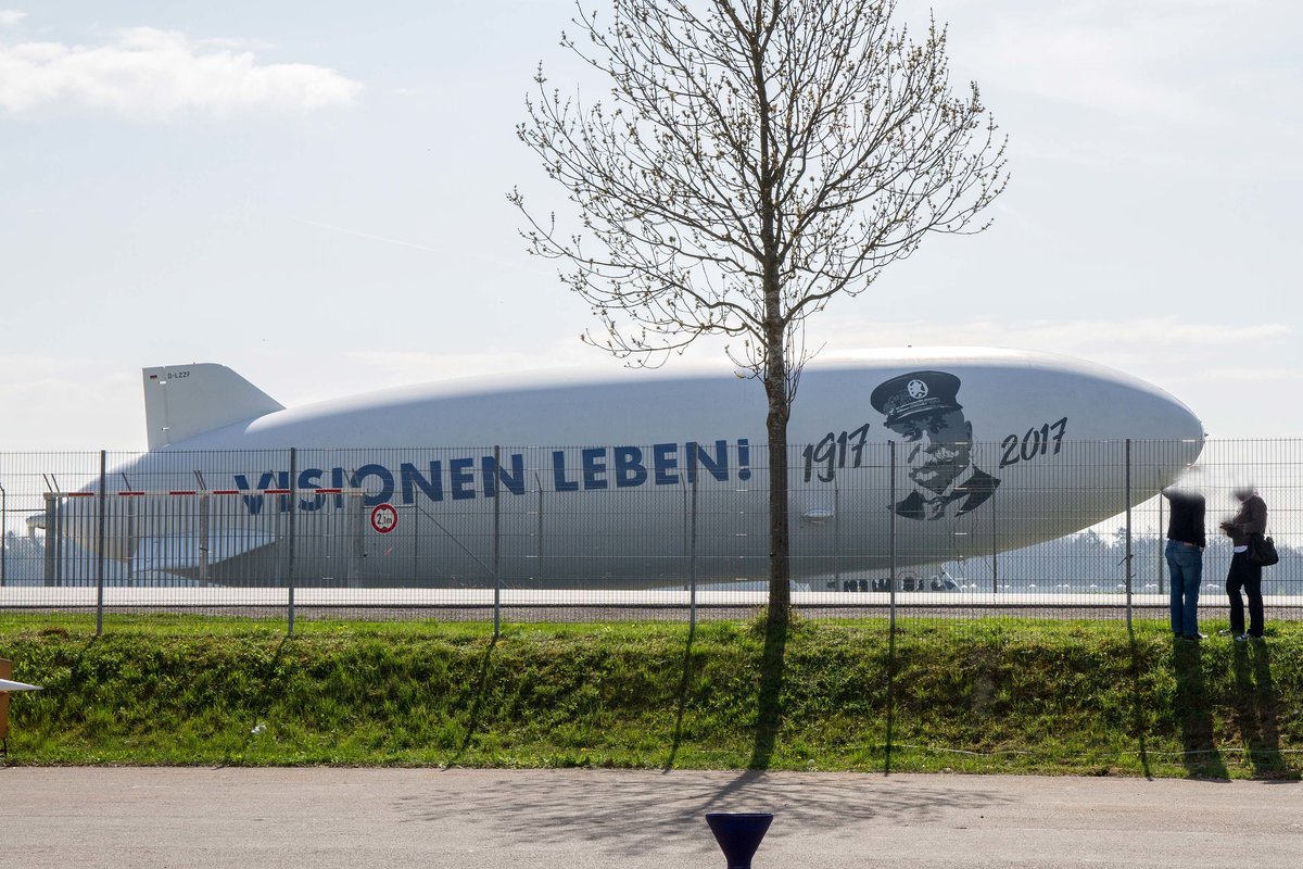 Deutsche Zeppelin Reederei, D-LZZF, Zeppelin, NT-07-100, 07.04.2017, Aero '17, Friedrichshafen, Germany 