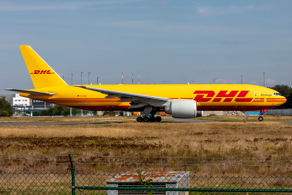 DHL (AeroLogic), D-AALR, Boeing, B777-F, 13.09.2021, FRA, Frankfurt, Germany