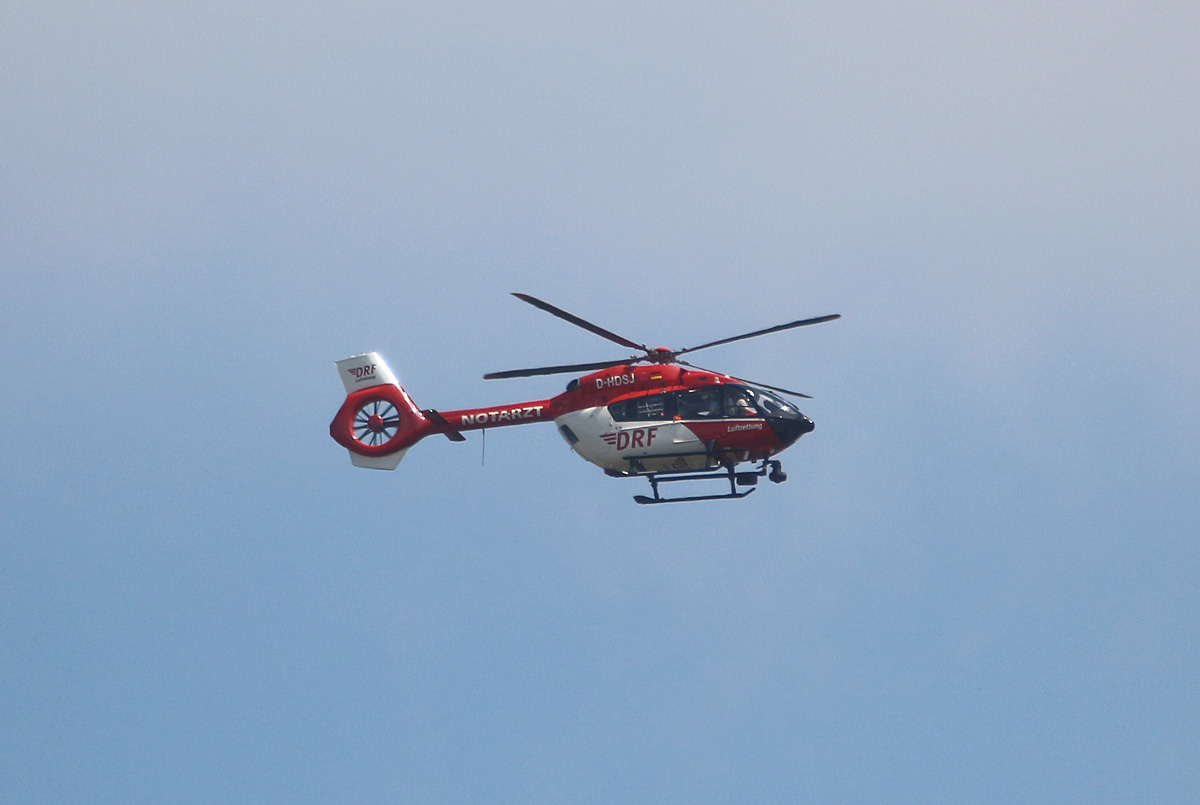 DRF, Airbus Helicopters, H-145T2, D-HDSJ, TXL, 26.05.2017