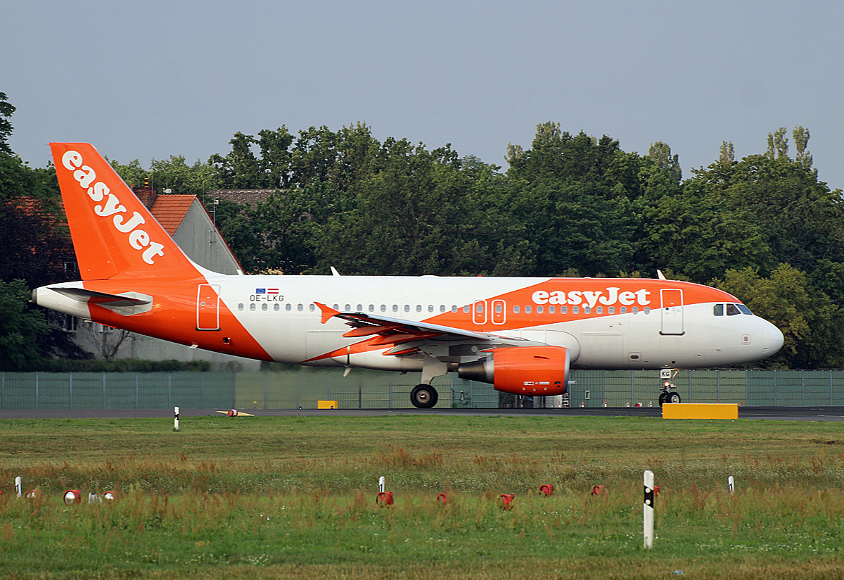 Easyjet Europe, Airbus A 319-111, OE-LKG, TXL, 04.08.2019
