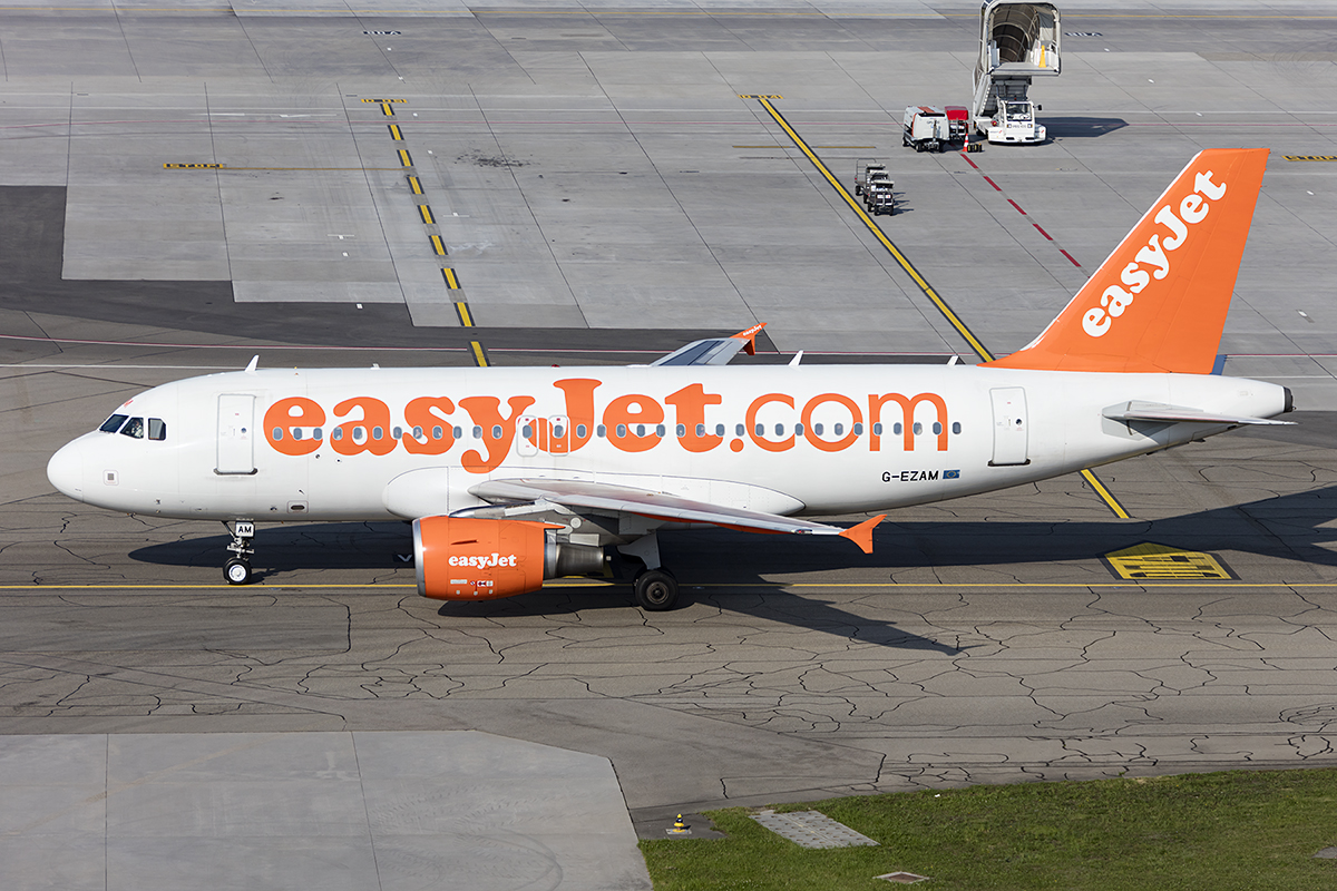 EasyJet, G-EZAM, Airbus, A319-111, 25.05.2017, ZRH, Zürich, Switzerland



