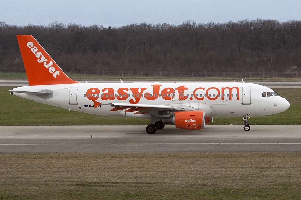 EasyJet, G-EZAW, Airbus, A319-111, 28.03.2015, GVA, Geneve, Switzerland



