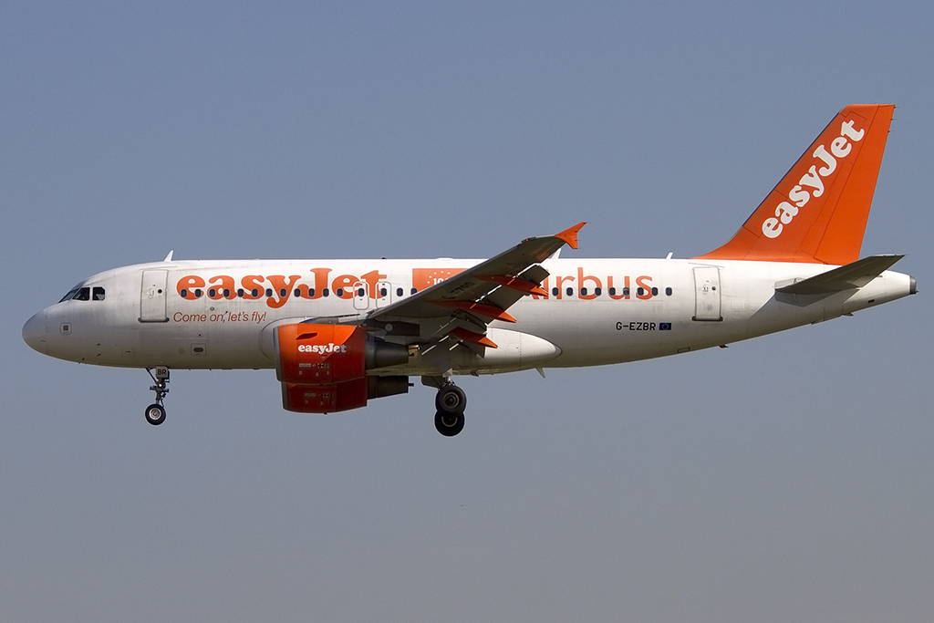 EasyJet, G-EZBR, Airbus, A319-111, 02.06.2014, BCN, Barcelona, Spain


