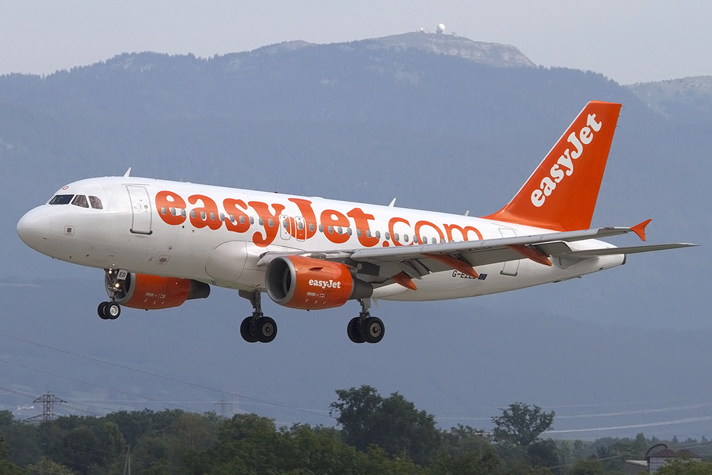 EasyJet, G-EZED, Airbus, A319-111, 10.08.2014, GVA, Geneve, Switzerland 


