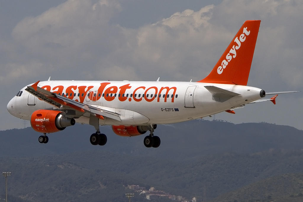 EasyJet, G-EZFS, Airbus, A319-111, 27.05.2014, BCN, Barcelona, Spain 



