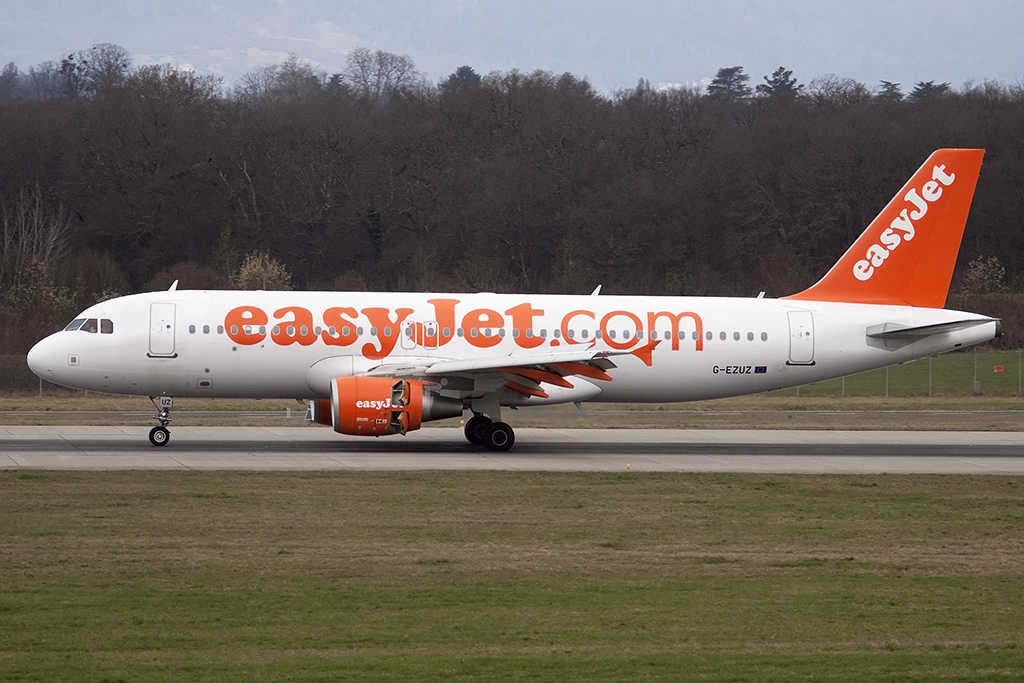 EasyJet, G-EZUZ, Airbus, A320-214, 28.03.2015, GVA, Geneve, Switzerland 


