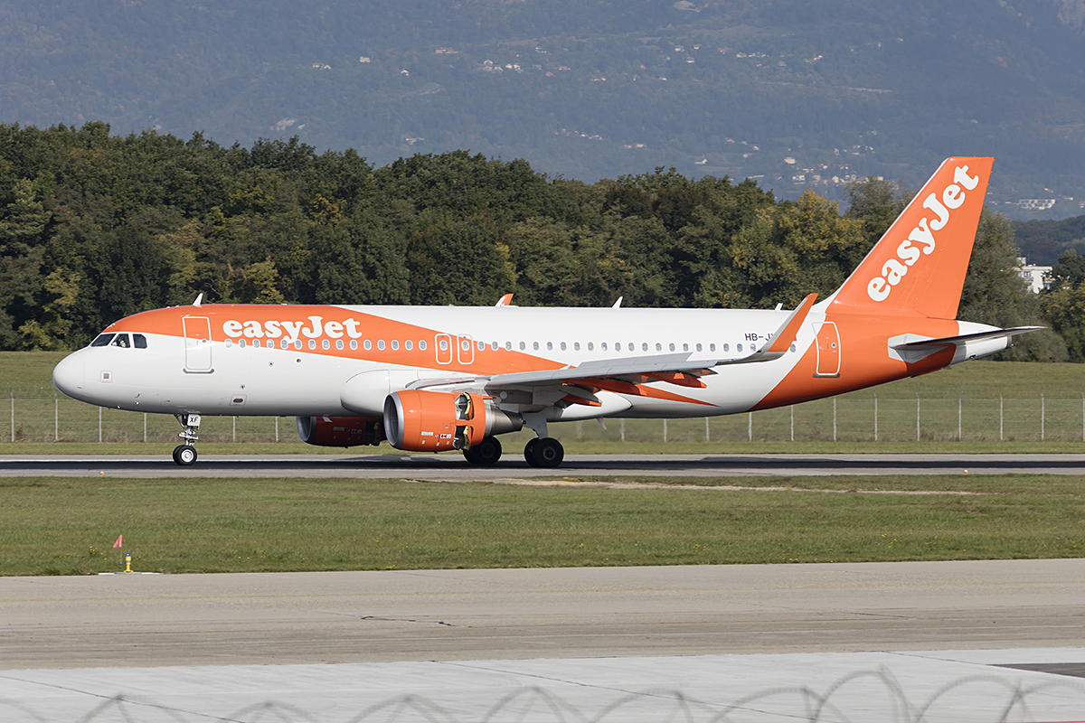 EasyJet, HB-JXF, Airbus, A320-214, 24.09.2017, GVA, Geneve, Switzerland 



