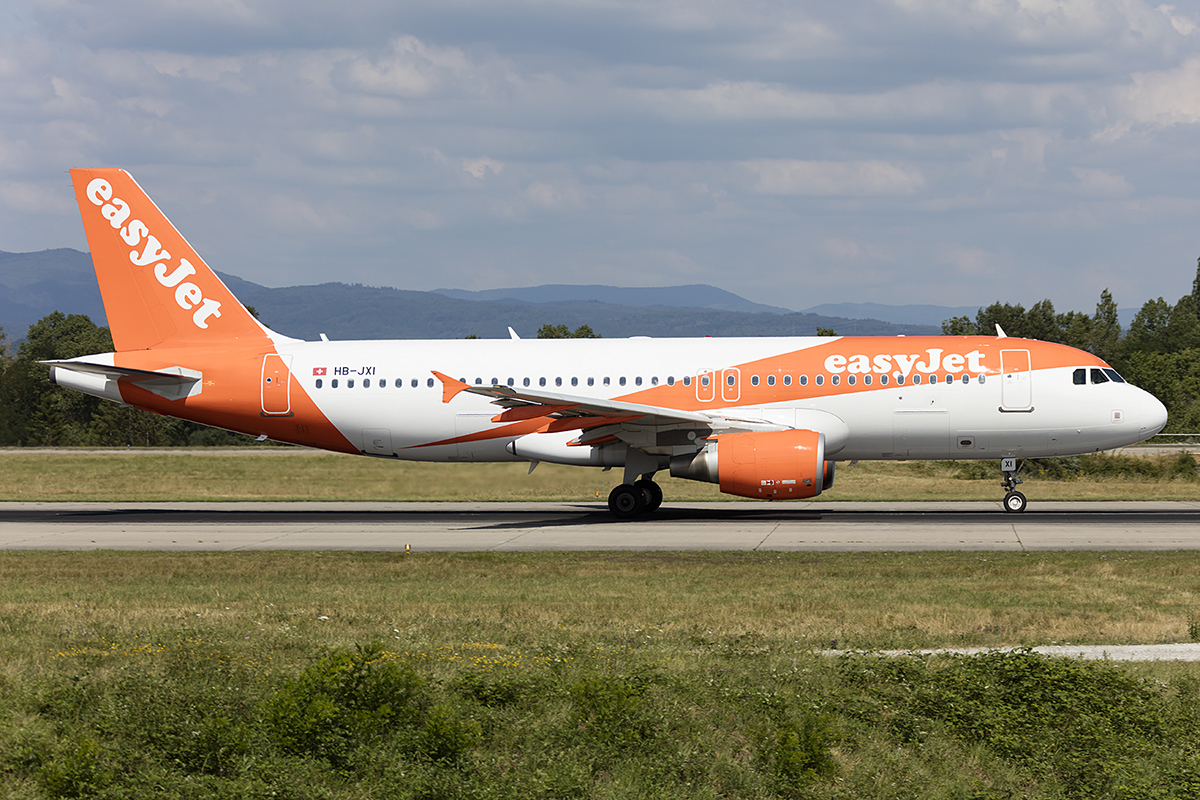 EasyJet, HB-JXI, Airbus, A320-214, 12.07.2018, BSL, Basel, Switzerland 



