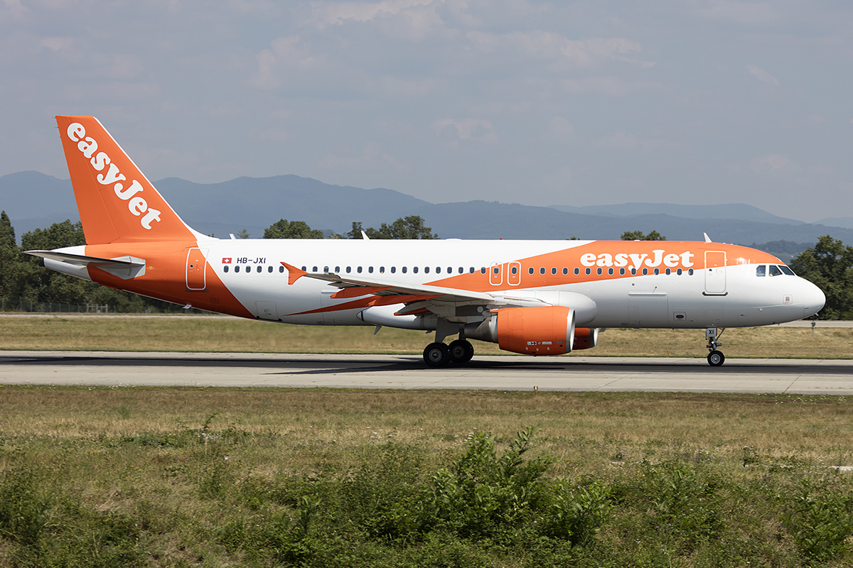 EasyJet, HB-JXI, Airbus, A320-214, 24.07.2018, BSL, Basel, Switzerland 



