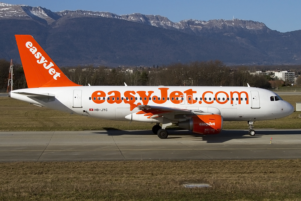 EasyJet, HB-JYC, Airbus, A320-214, 13.01.2015, GVA, Geneve, Switzerland 