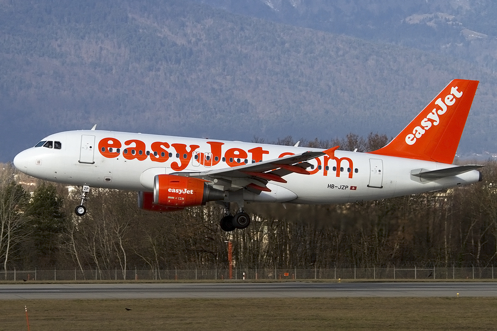 EasyJet, HB-JZP, Airbus, A319-111, 13.01.2015, GVA, Geneve, Switzerland 



