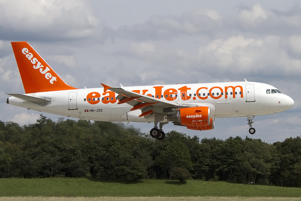 EasyJet, HB-JZQ, Airbus, A319-111, 17.08.2014, BSL, Basel, Switzerland 