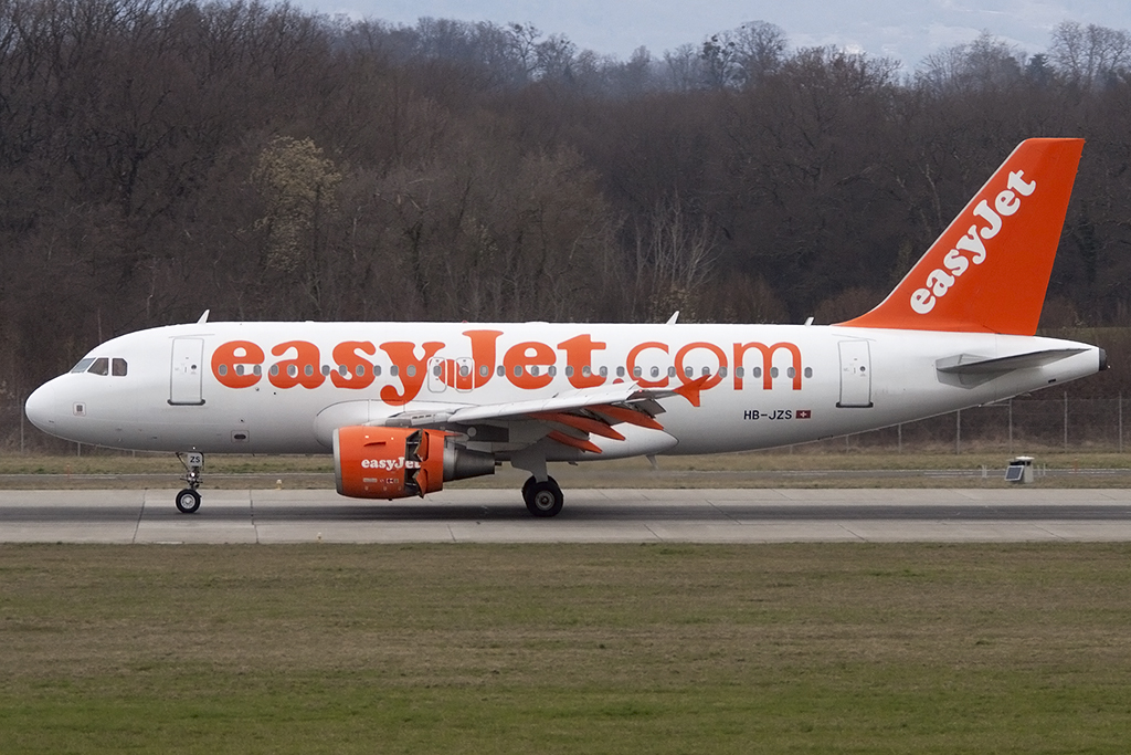EasyJet, HB-JZS, Airbus, A319-111, 28.03.2015, GVA, Geneve, Switzerland



