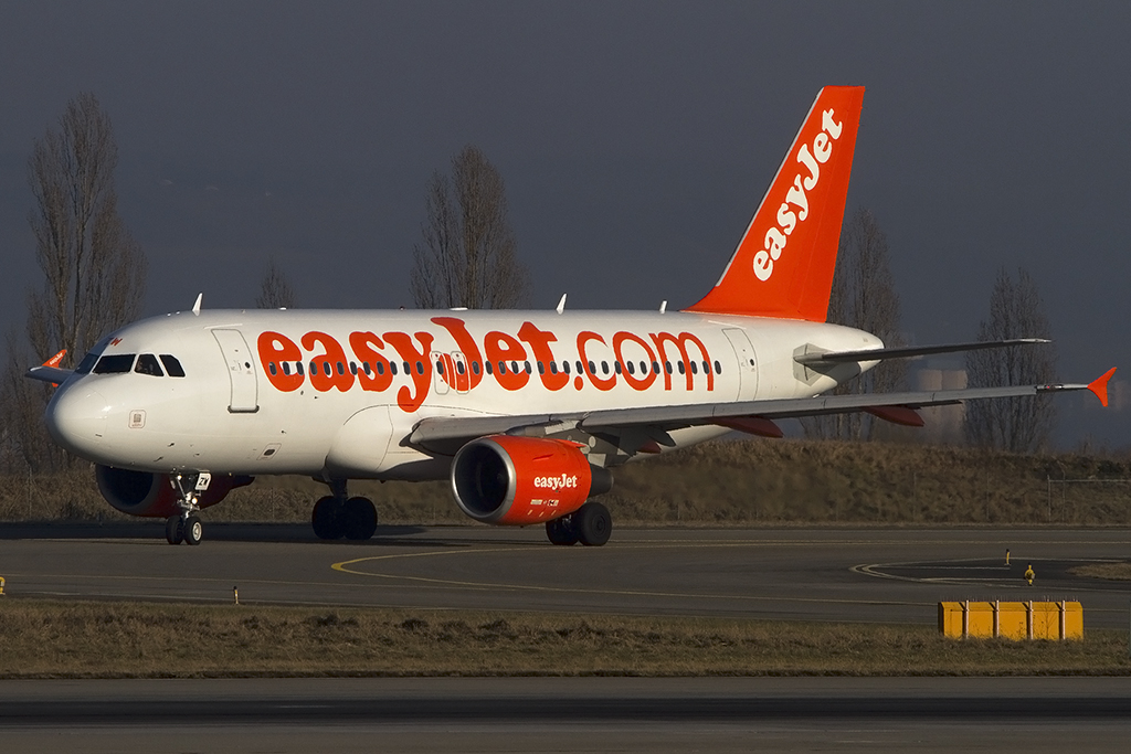 EasyJet, HB-JZW, Airbus, A319-111, 12.02.2015, BSL, Basel, Switzerland 



