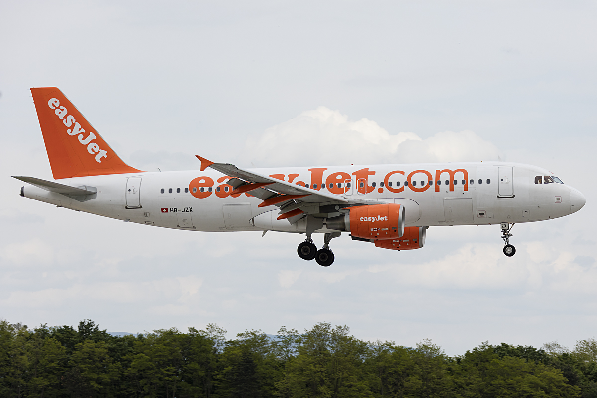 EasyJet, HB-JZX, Airbus, A320-214, 18.05.2016, BSL, Basel, Switzerland 


