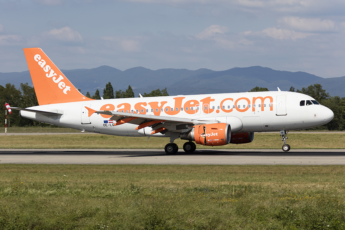 EasyJet, OE-LQI, Airbus, A319-111, 12.07.2018, BSL, Basel, Switzerland 



