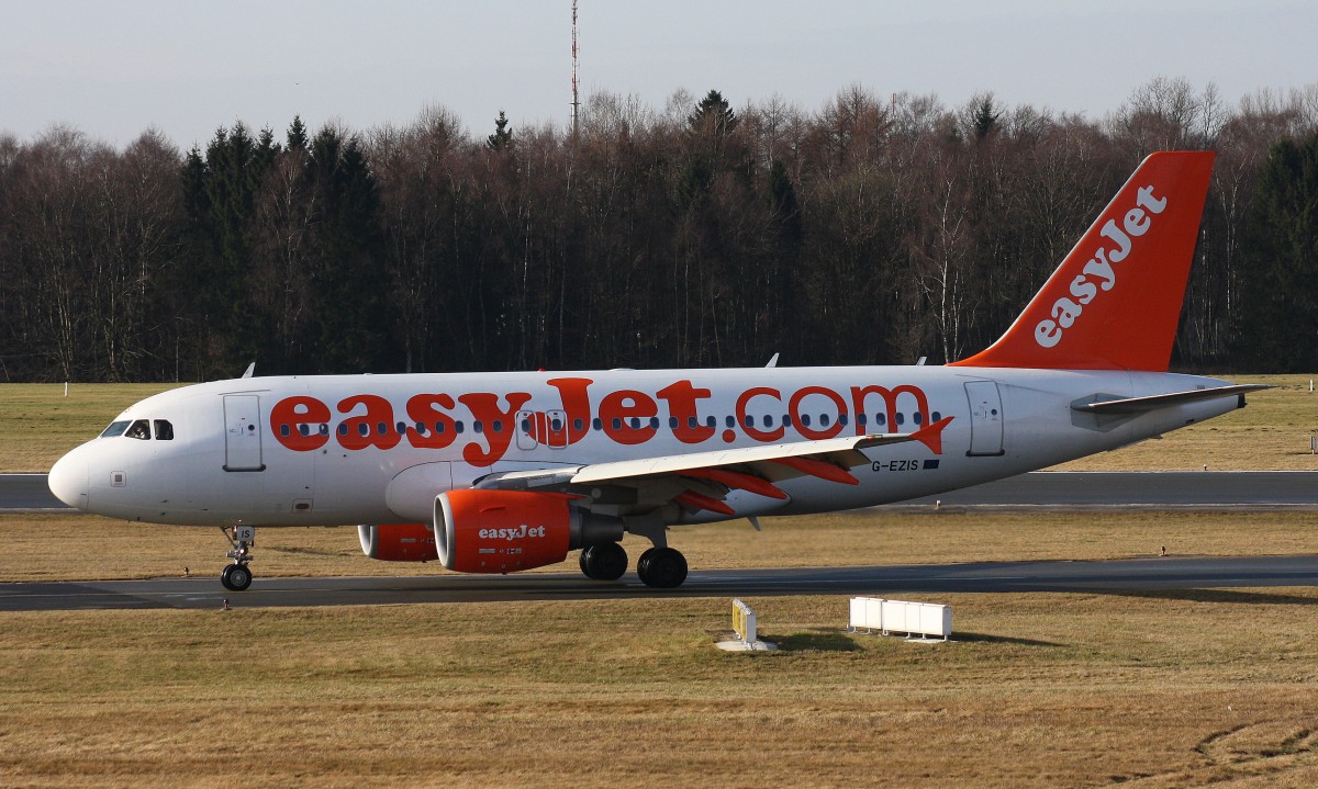 EasyJet,G-EZIS,(c/n2528),Airbus A319-111,22.02.2014,HAM-EDDH,Hamburg,Germany