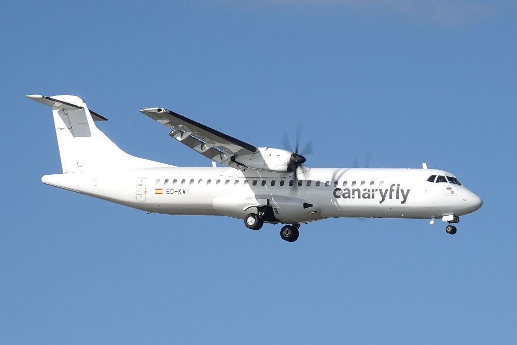EC-KVI / ATR 72-500 / CanaryFly / ACE / 21.12.2018