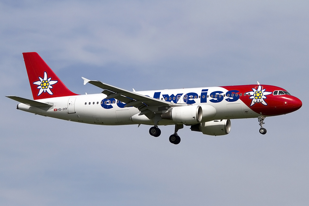 Edelweiss Air, HB-IHY, Airbus, A320-214, 22.09.2013, ZRH, Zrich, Switzerland 




