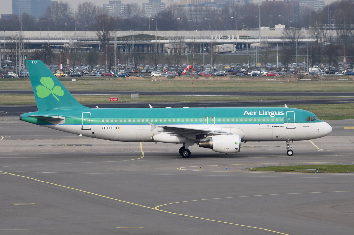 EI-DEC Aer Lingus Airbus A320-214 , AMS , 11.03.2017