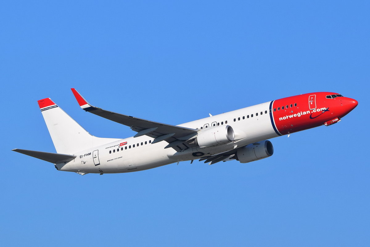 EI-FHM Norwegian Air International Boeing 737-8JP(WL)  , 13.10.2018 , MUC