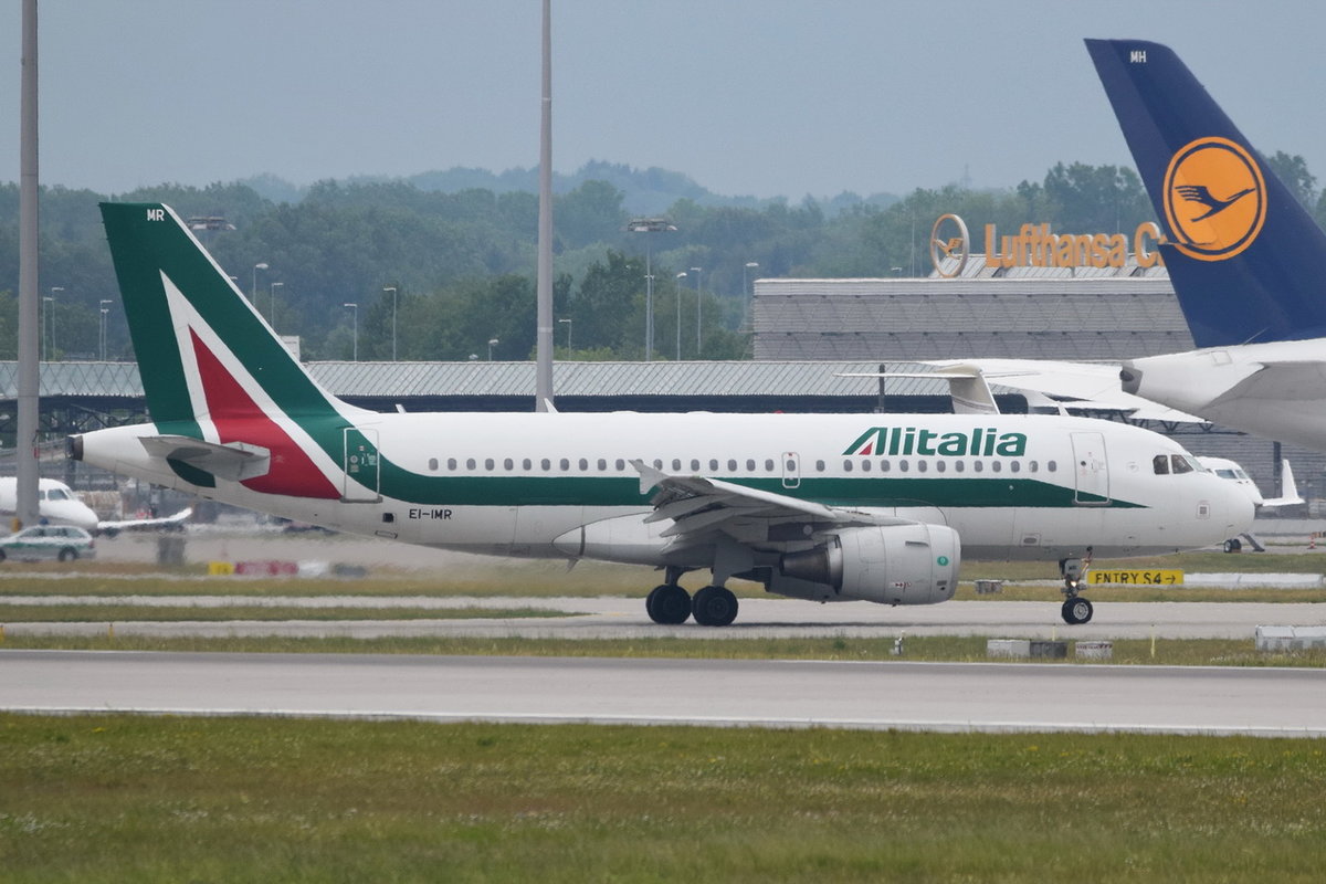 EI-IMR Alitalia Airbus A319-111  , MUC , 19.05.2018