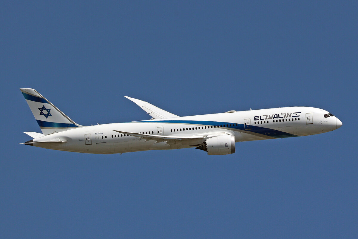 El Al Israel Airlines, 4X-EDB, Boeing B787-9, msn: 42117/616,  ראשון לציון / Rishon Lezion , 07.Juli 2023, LHR London Heathrow, United Kingdom.