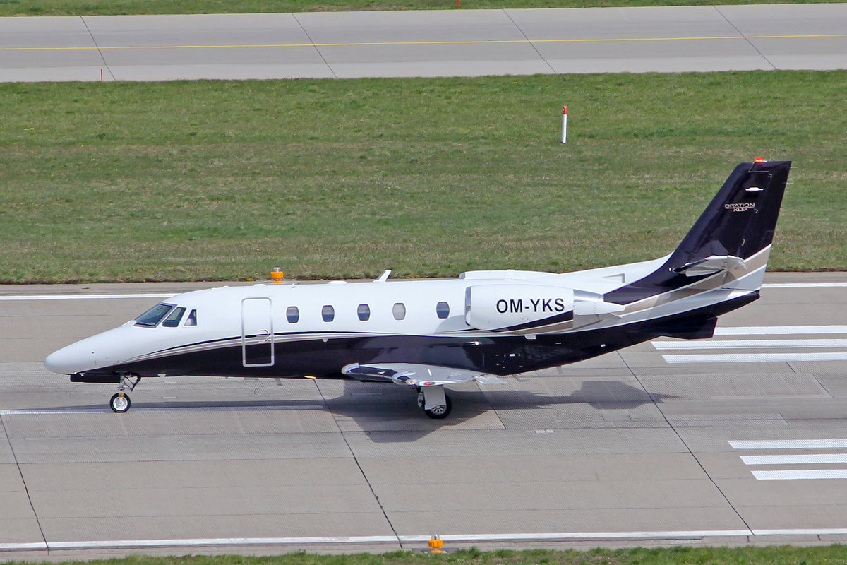 Elite Jet s.r.o., OM-YKS, Cessna 560 XL Citation XLS, msn: 560-6017, 09.April 2021, ZRH Zürich, Switzerland.