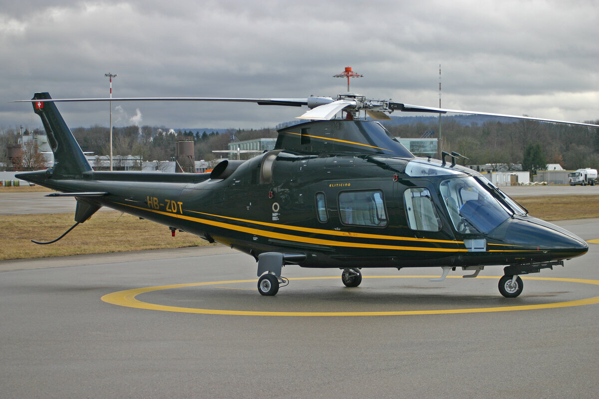 Eliticinio, HB-ZDT, Agusta A109E Power, msn: 11129, 22.Januar 2008, ZRH Zürich, Switzerland.